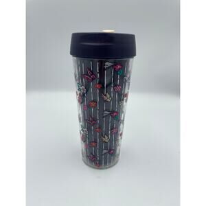 Vera Bradley Insulated Floral Cup Travel Mug Itsy Ditsy